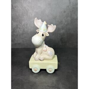 Precious Moments Birthday Train Age 13 Moose Figurine You Mean the Moose To Me